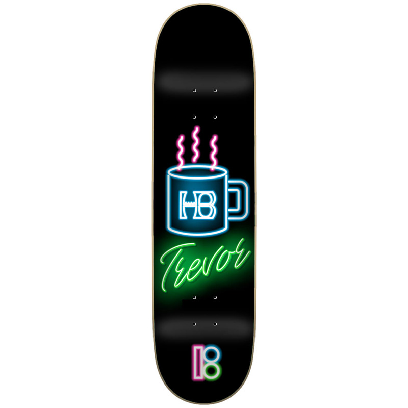 Plan B Neon Trevor Skateboard Deck 8.125 Plan B Neon Trevor Skateboard Deck 8.125