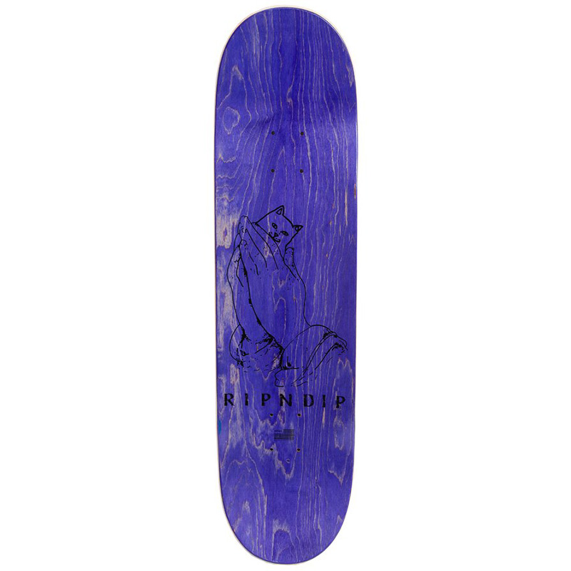 RIPNDIP Lord Nermal Skateboard Deck Orange 8.5 RIPNDIP Lord Nermal Skateboard Deck Orange 8.5