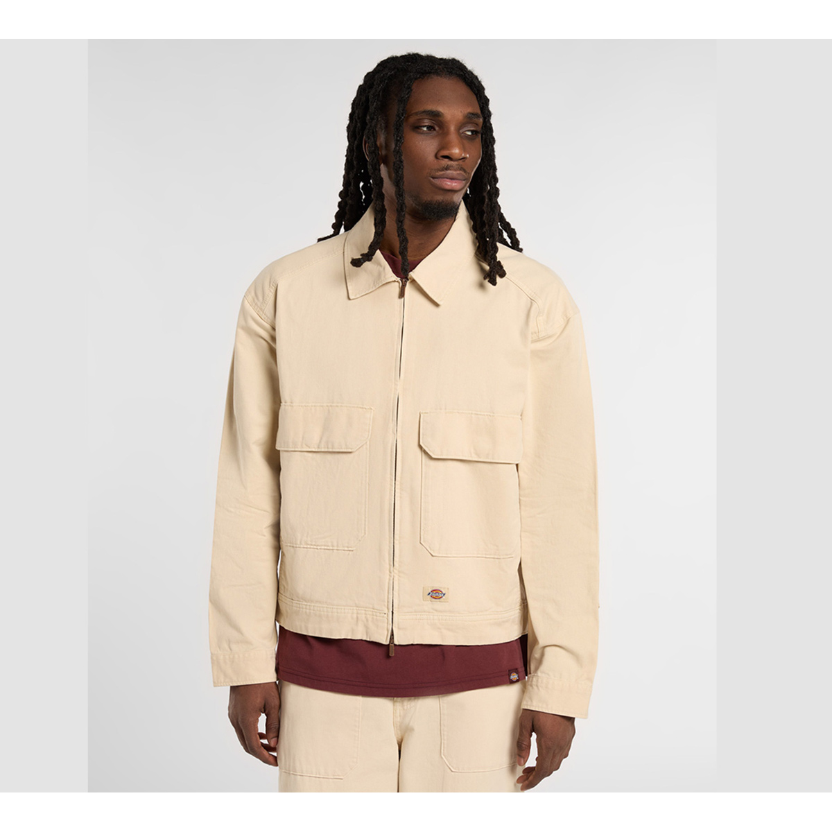 Dickies Fort Smith Trucker Jacket Wood Ash Dickies Fort Smith Trucker Jacket Wood Ash