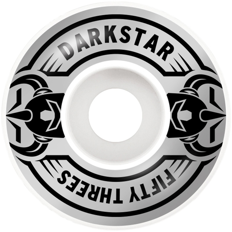 Darkstar Quarter Wheel Silver 53mm Darkstar Quarter Wheel Silver 53mm