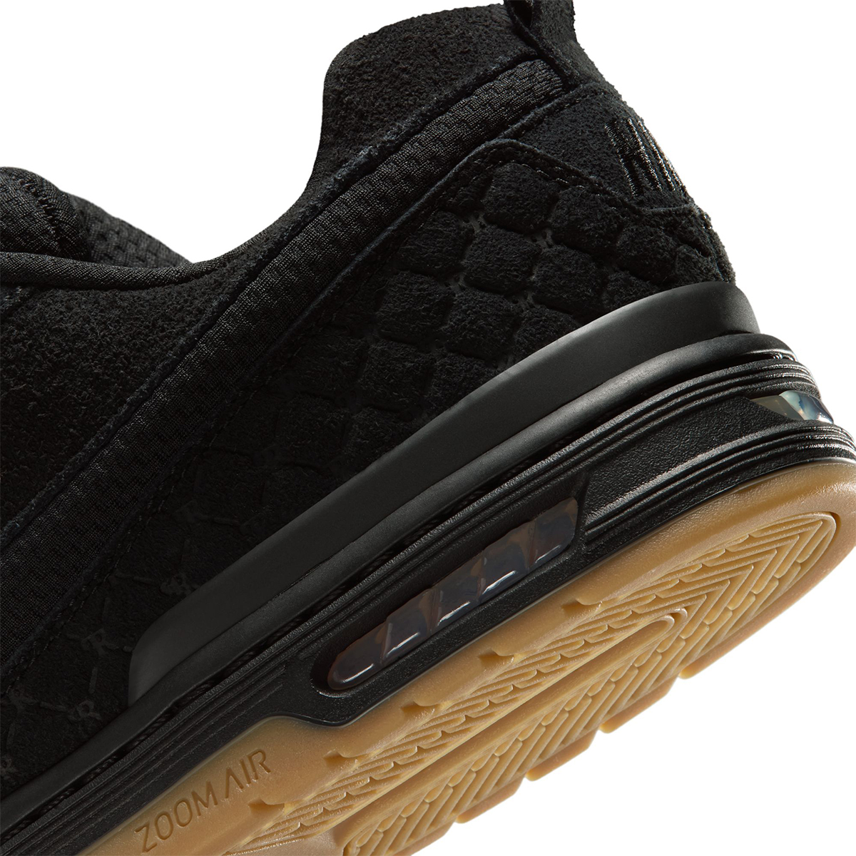 Nike SB Paul Rodriguez Zoom Air Low Black/Black-Black-Gum Lt Brown-Anthracite