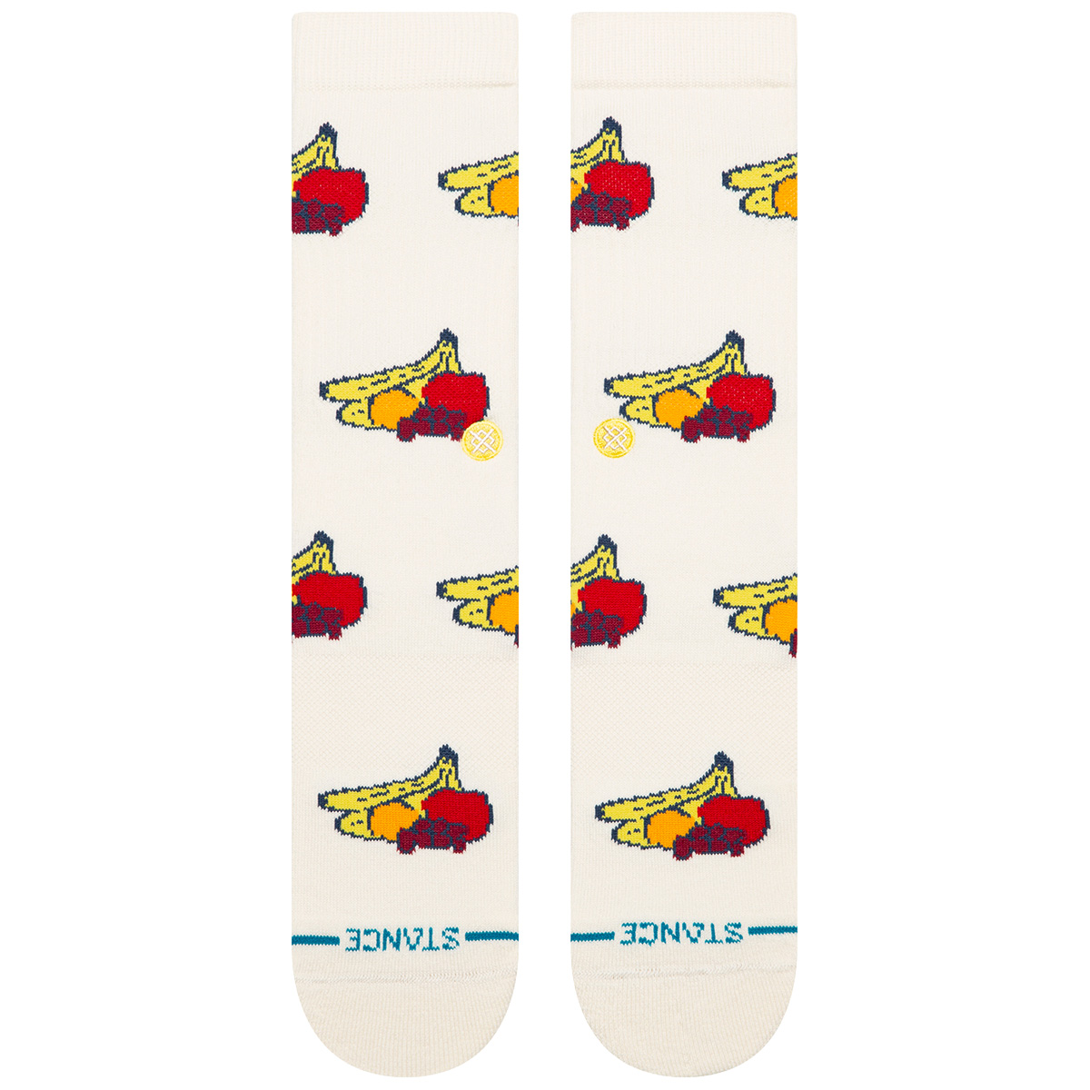 Stance Fruits Crew Socks Canvas