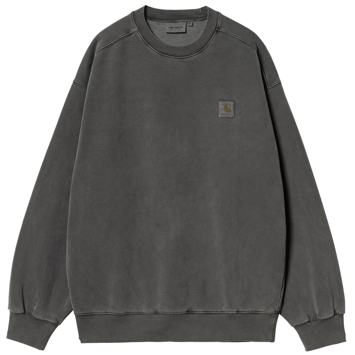 Carhartt WIP Vista Sweater Graphite Garment Dyed Carhartt WIP Vista Sweater Graphite Garment Dyed