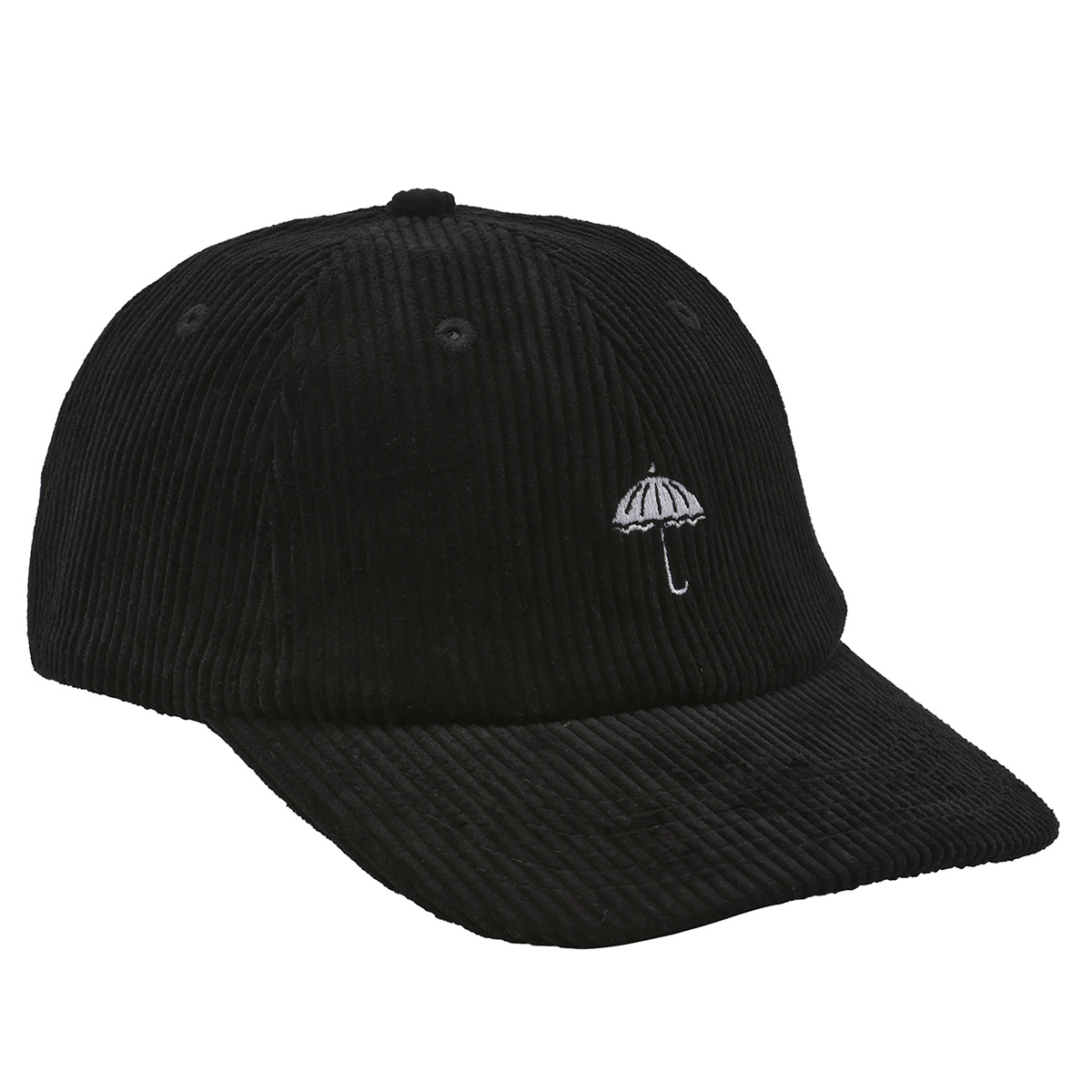 Helas Classic Corduroy Cap Black