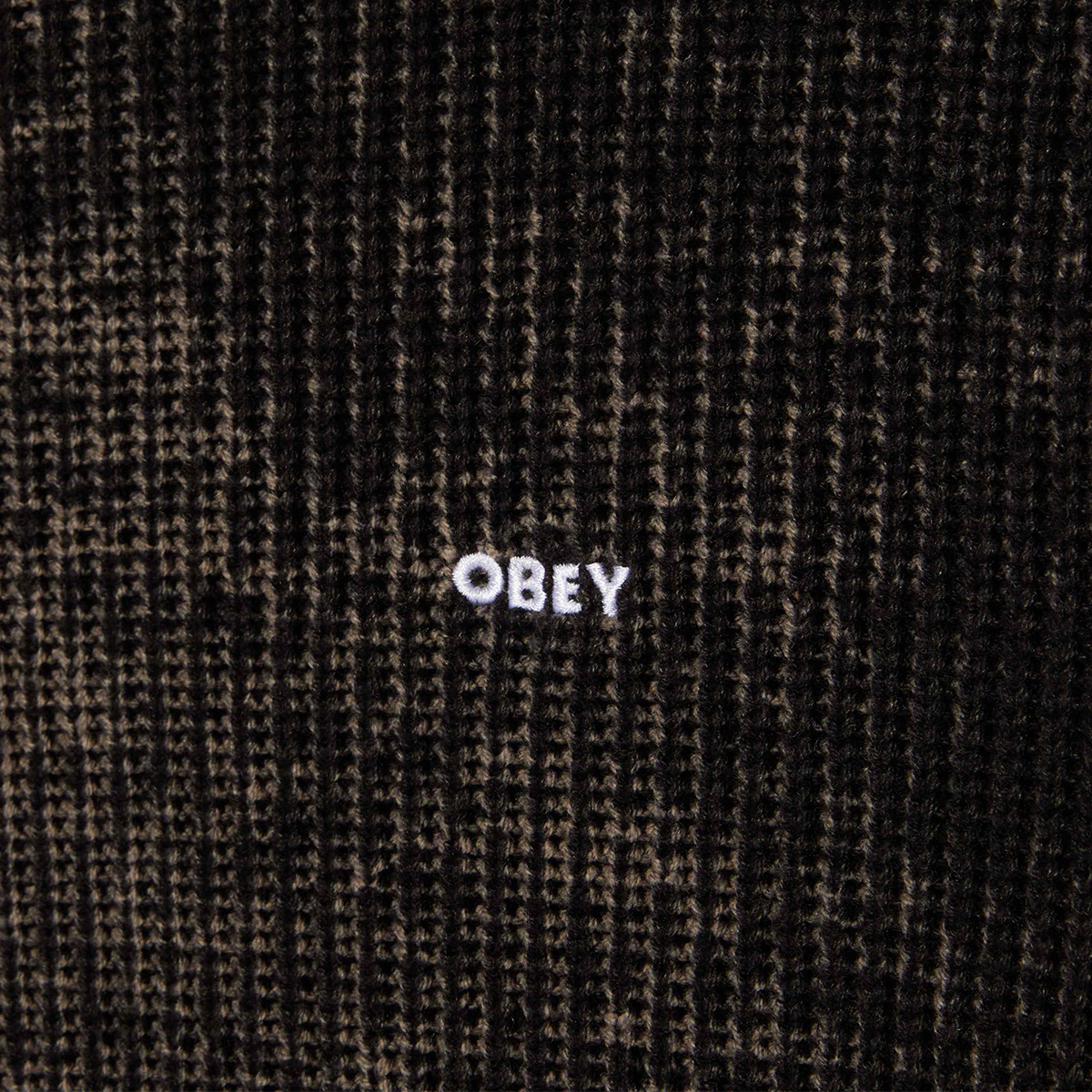 Obey Spray Effect Sweater Black