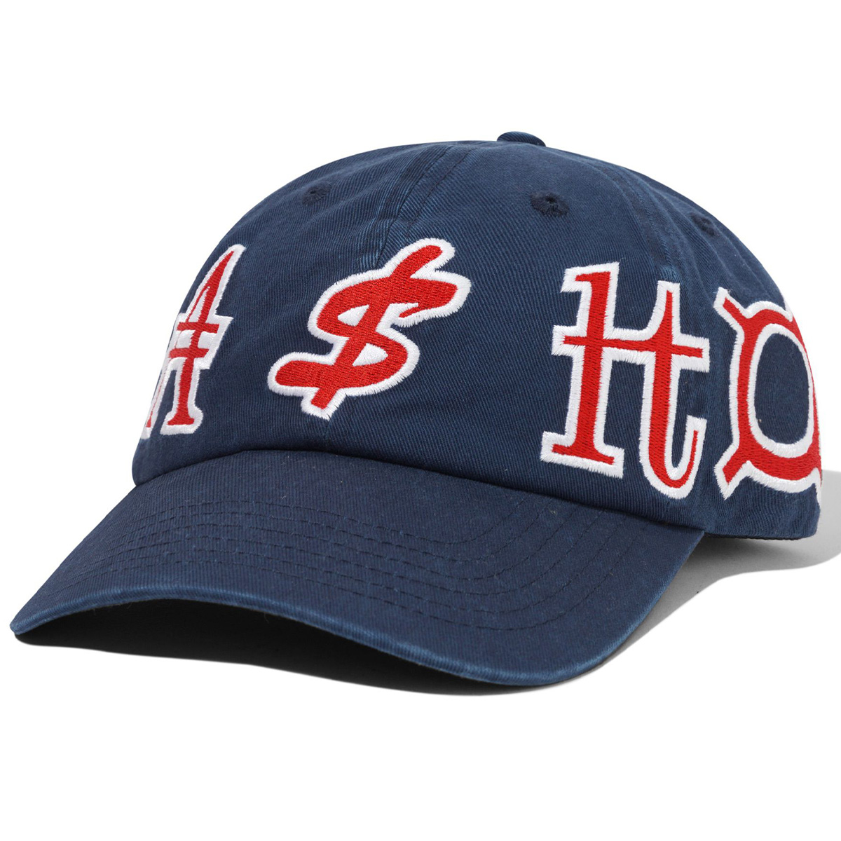 Cash Only Currency 6 Panel Cap Navy