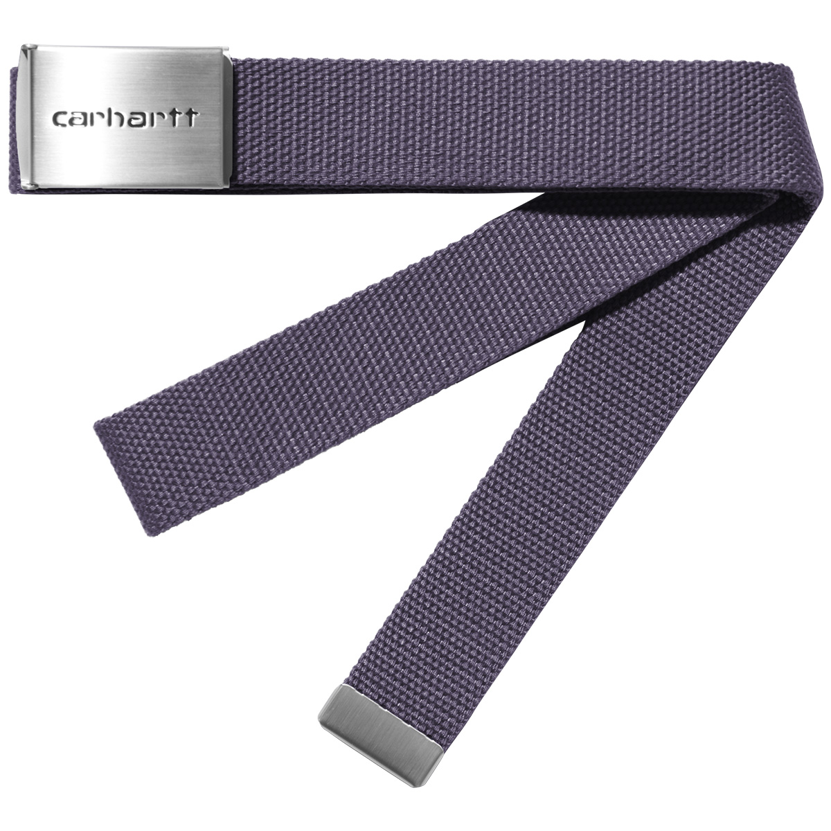 Carhartt WIP Clip Belt Chrome Shady Purple