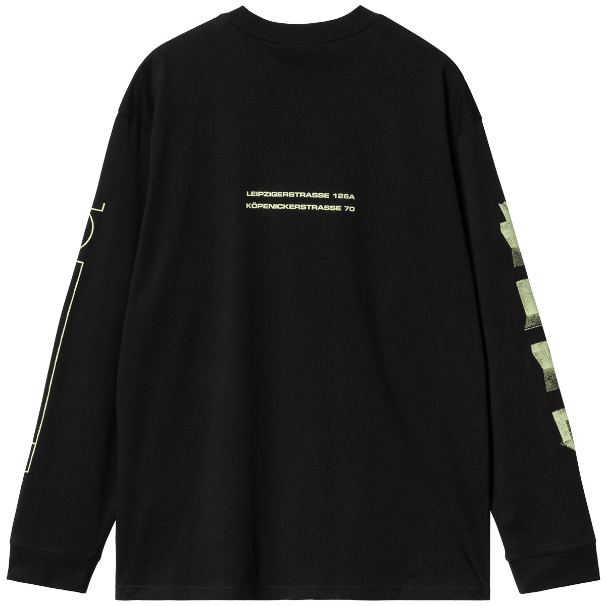 Carhartt WIP x Tresor Longsleeve T-Shirt Black/Glow Green Carhartt WIP x Tresor Longsleeve T-Shirt Black/Glow Green