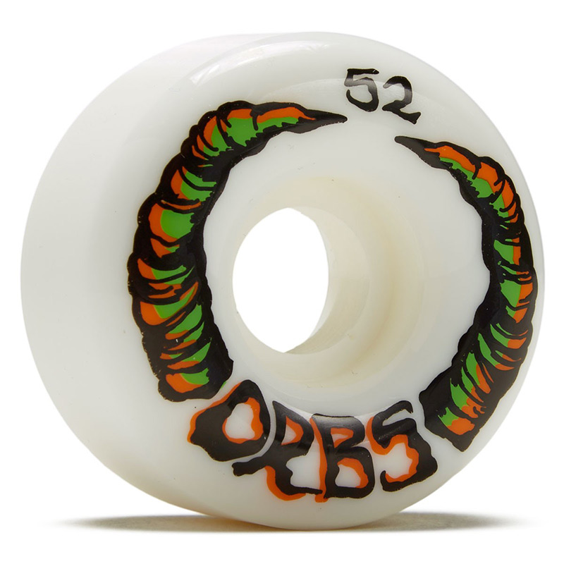Orbs Apparitions Round Wheel White 99A 52mm