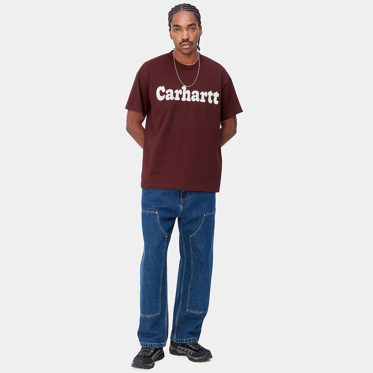 Carhartt WIP Bubbles T-Shirt Amarone/Wax Carhartt WIP Bubbles T-Shirt Amarone/Wax