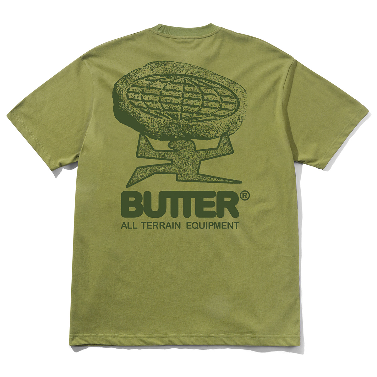 Butter Goods Terrain T-shirt Wasabi Butter Goods Terrain T-shirt Wasabi