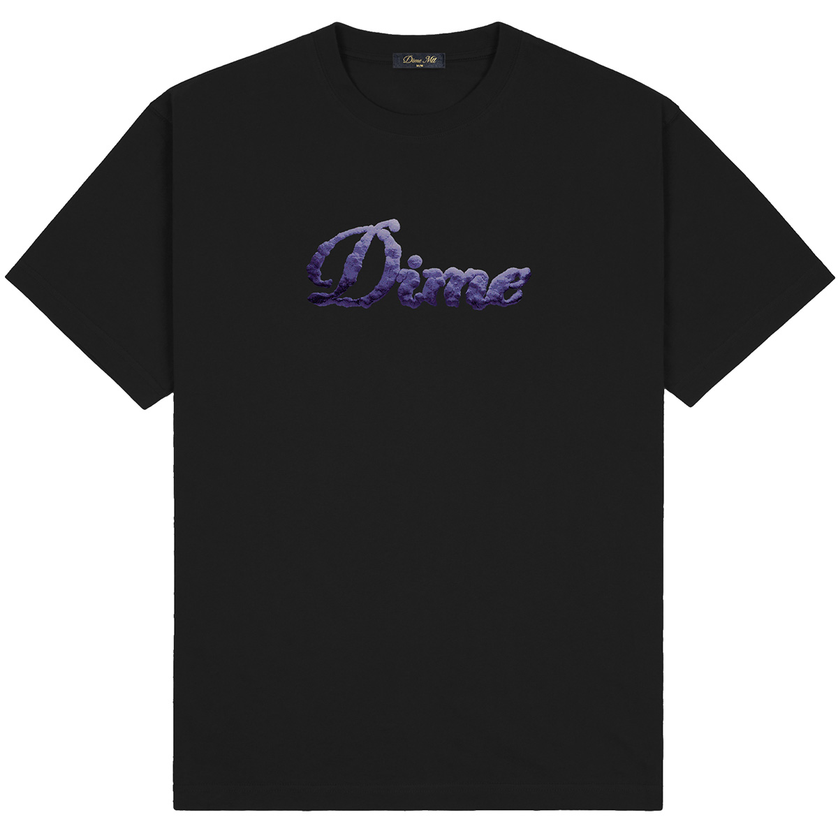 Dime Cursive Cloud T-Shirt Black Dime Cursive Cloud T-Shirt Black