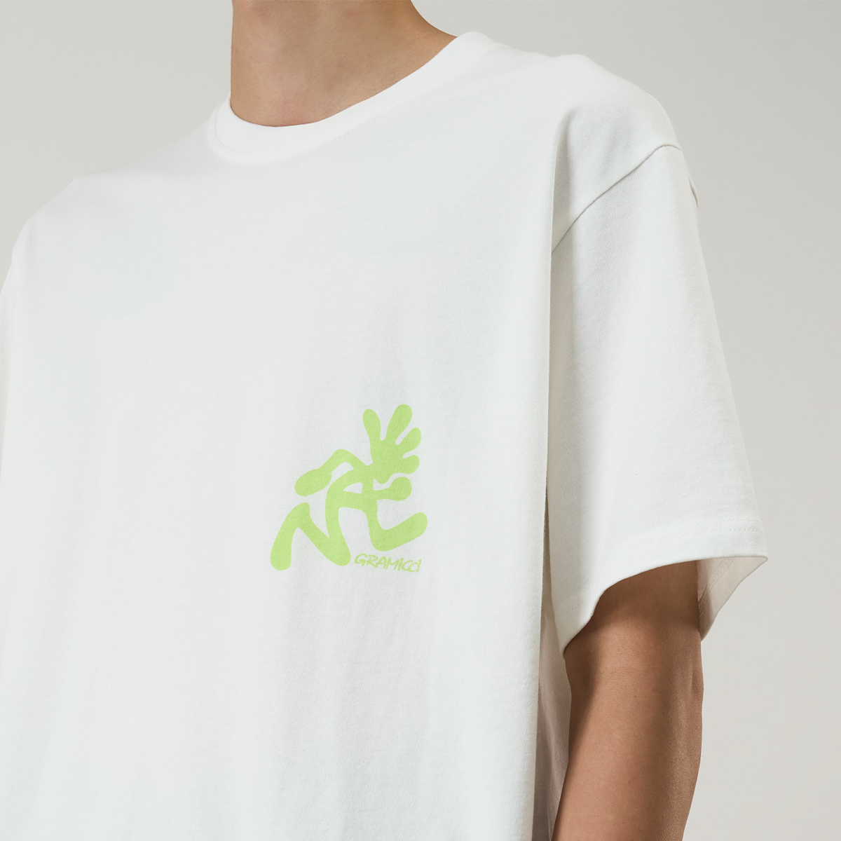 Gramicci Running Man T-Shirt White