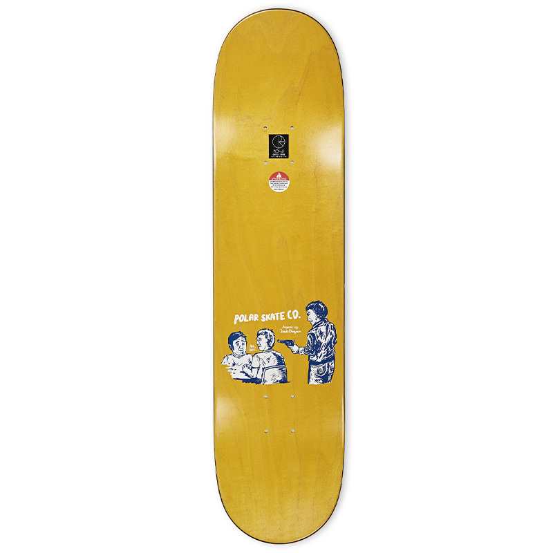 Polar Paul Grund Cold Streak Skateboard Deck Dark Green 8.0 Polar Paul Grund Cold Streak Skateboard Deck Dark Green 8.0