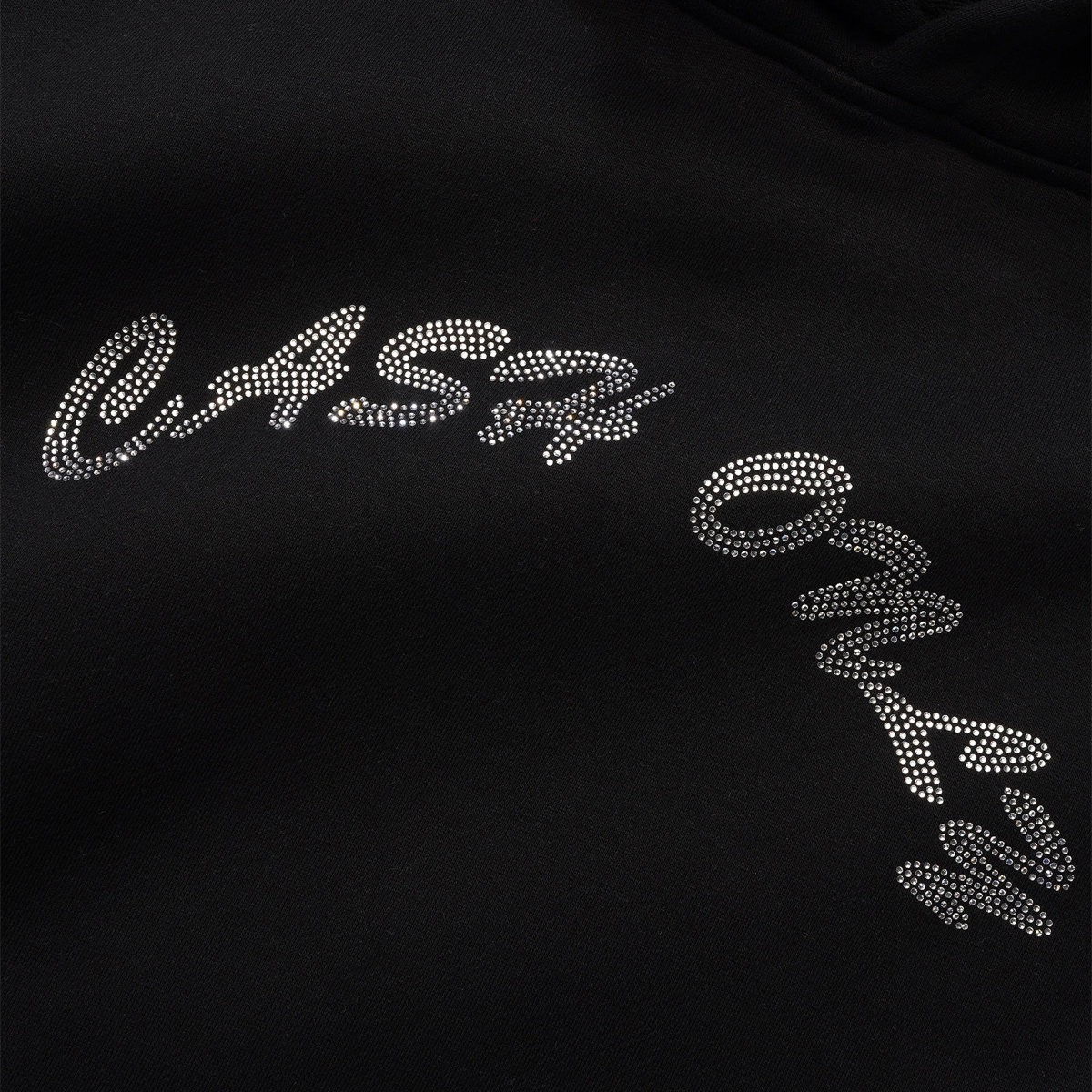 Cash Only Diamente Pullover Hoodie Black