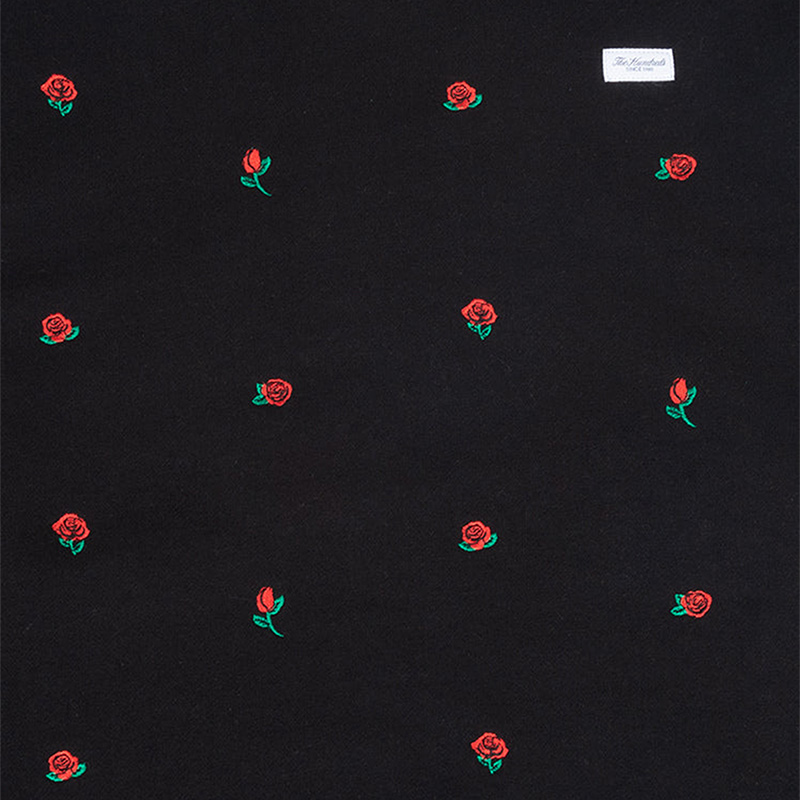 The Hundreds De La Rosa Crewneck Sweater Black