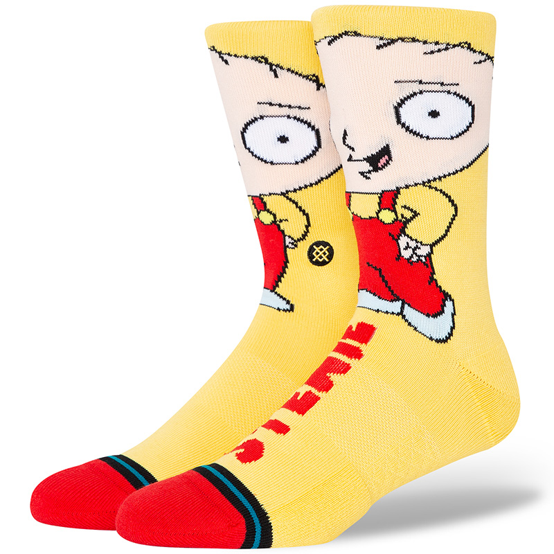 Stance Stewie Socks Yellow