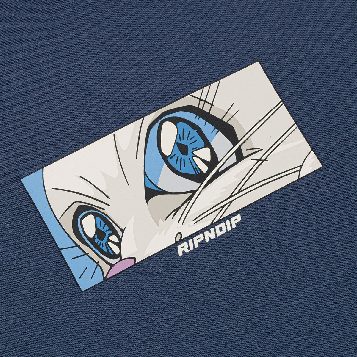 RIPNDIP Metal Claw Hooded Sweater Navy RIPNDIP Metal Claw Hooded Sweater Navy