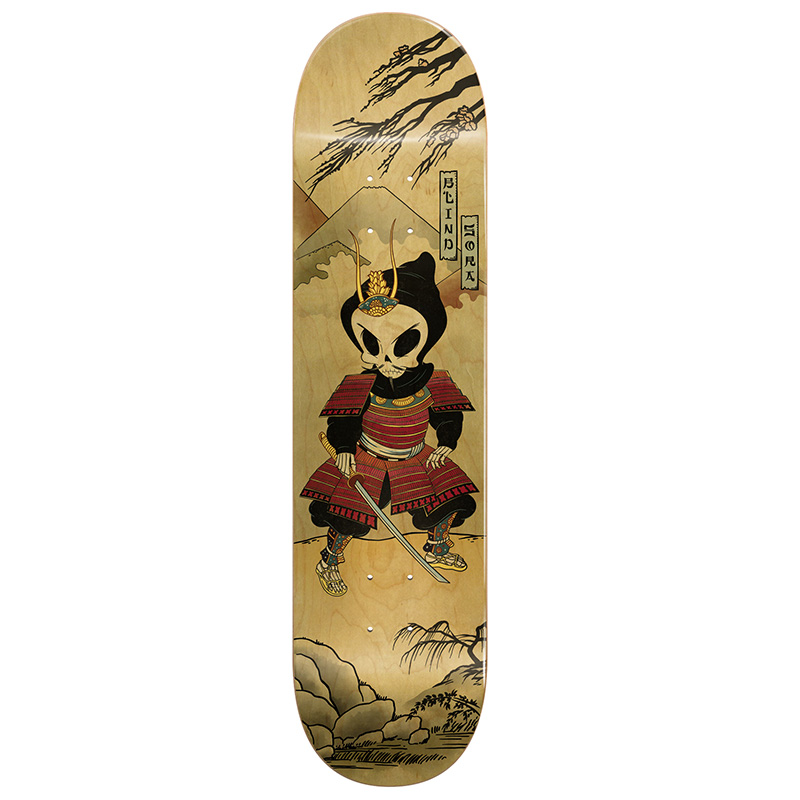 Blind Sora Samurai Reaper R7 Skateboard Deck Natural 8.125