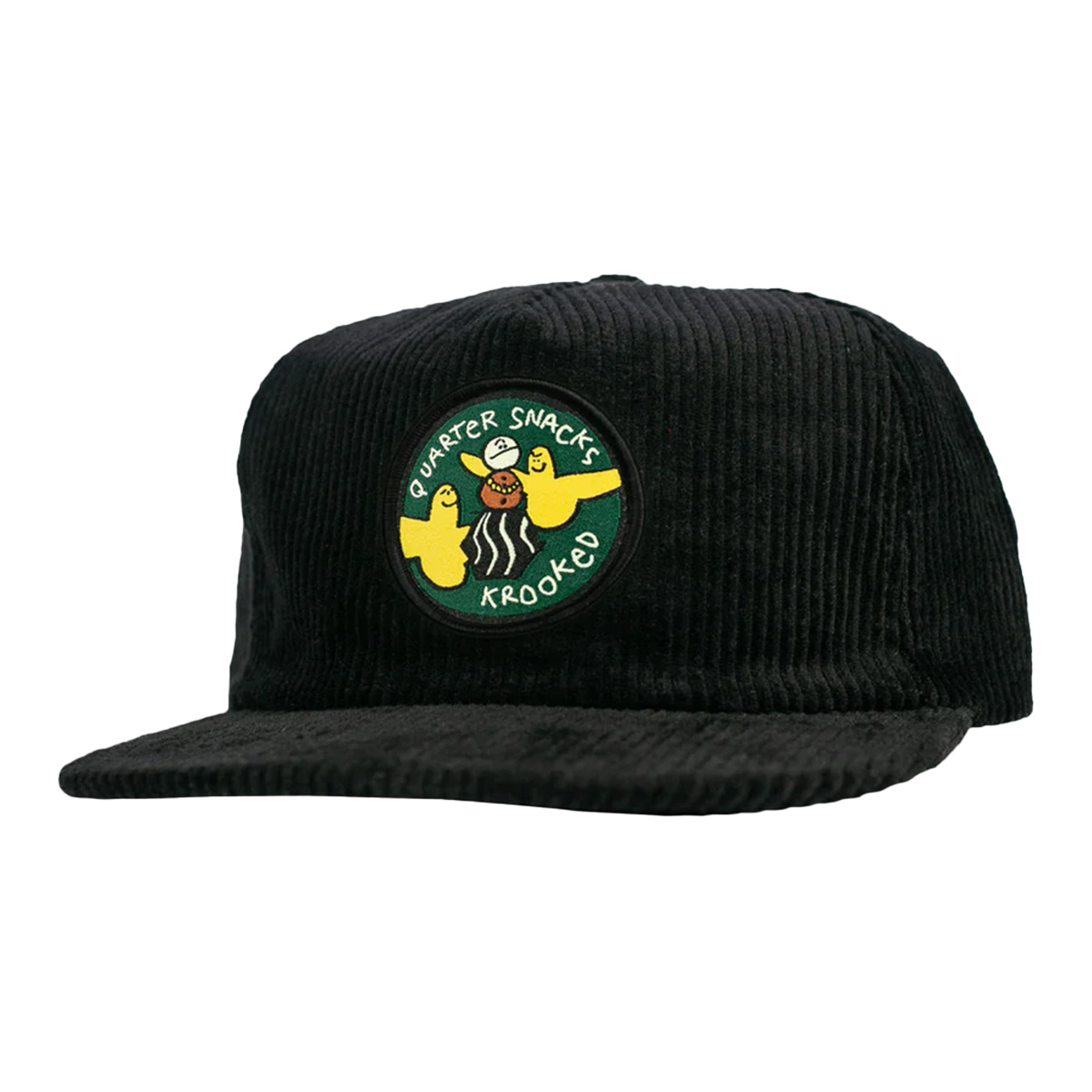 Krooked x Quartersnacks Snackbirds Cap Black
