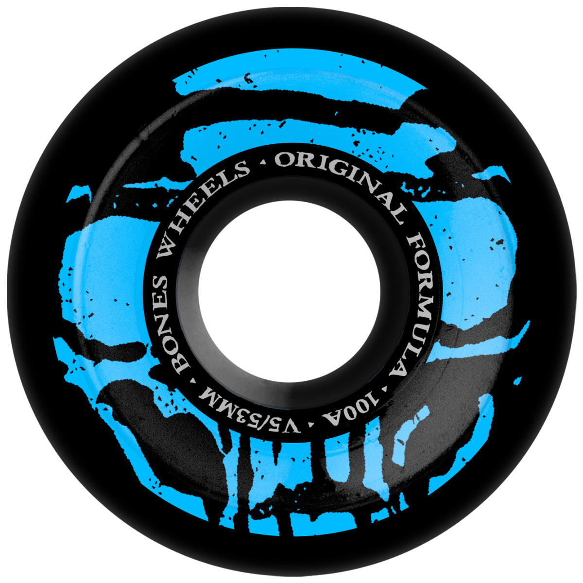 Bones Mummy O.G. Formula V5 Sidecut Wheels 100A Black 53mm
