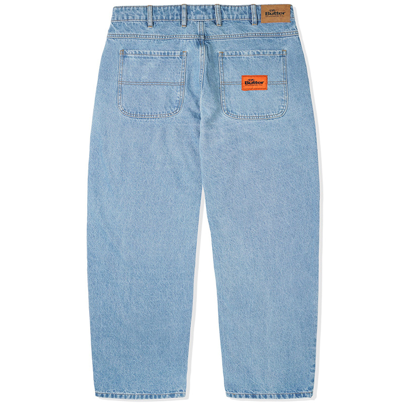 Butter Goods Santosuosso Denim Pants Washed Blue