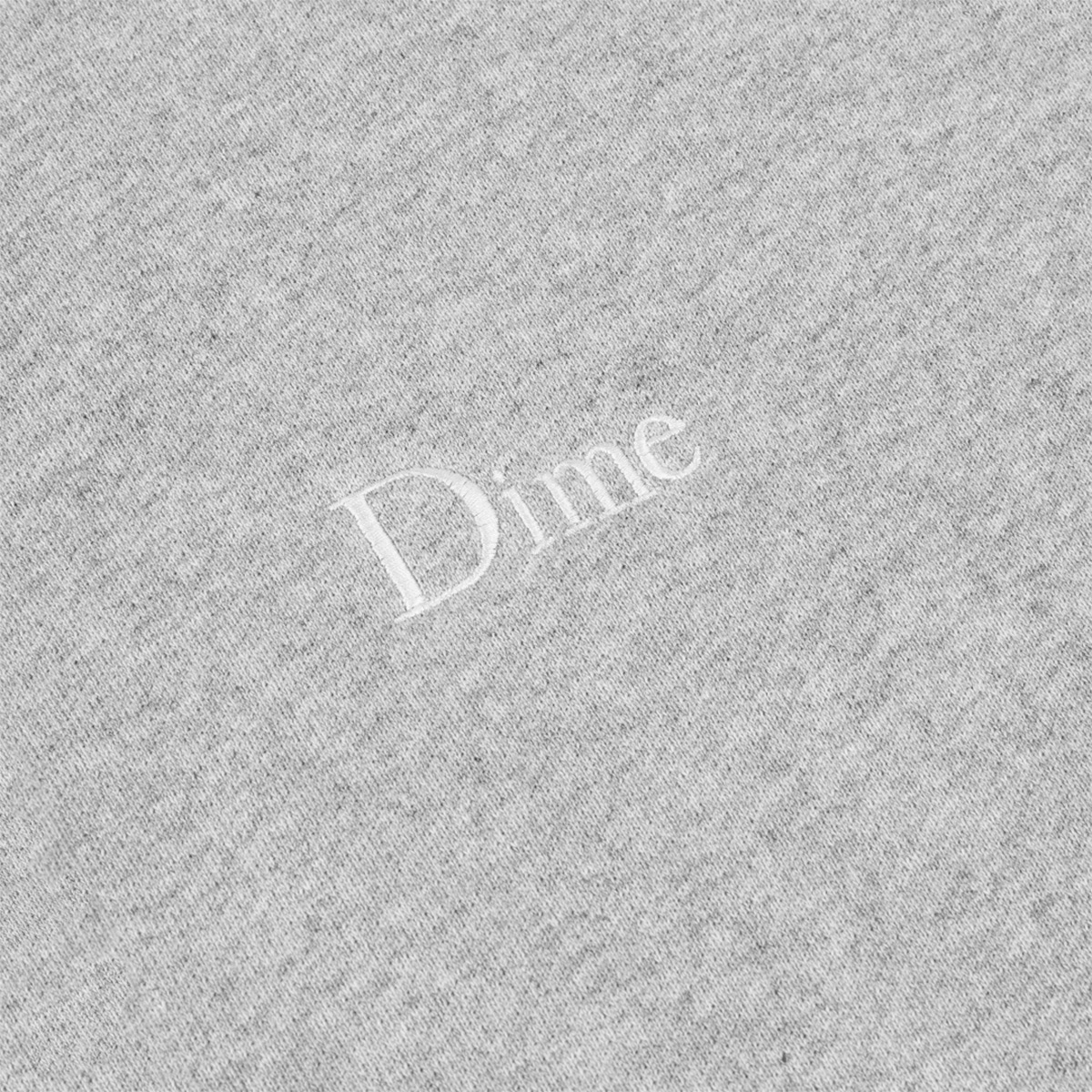 Dime Classic Small Logo Sweatshorts Heather Gray