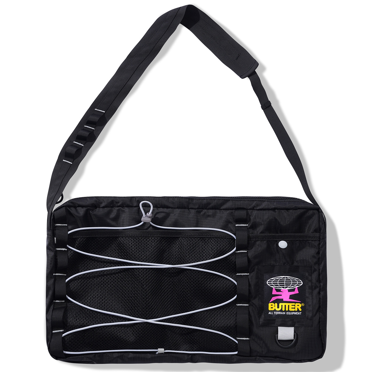 Butter Goods Express Side Bag Black Butter Goods Express Side Bag Black