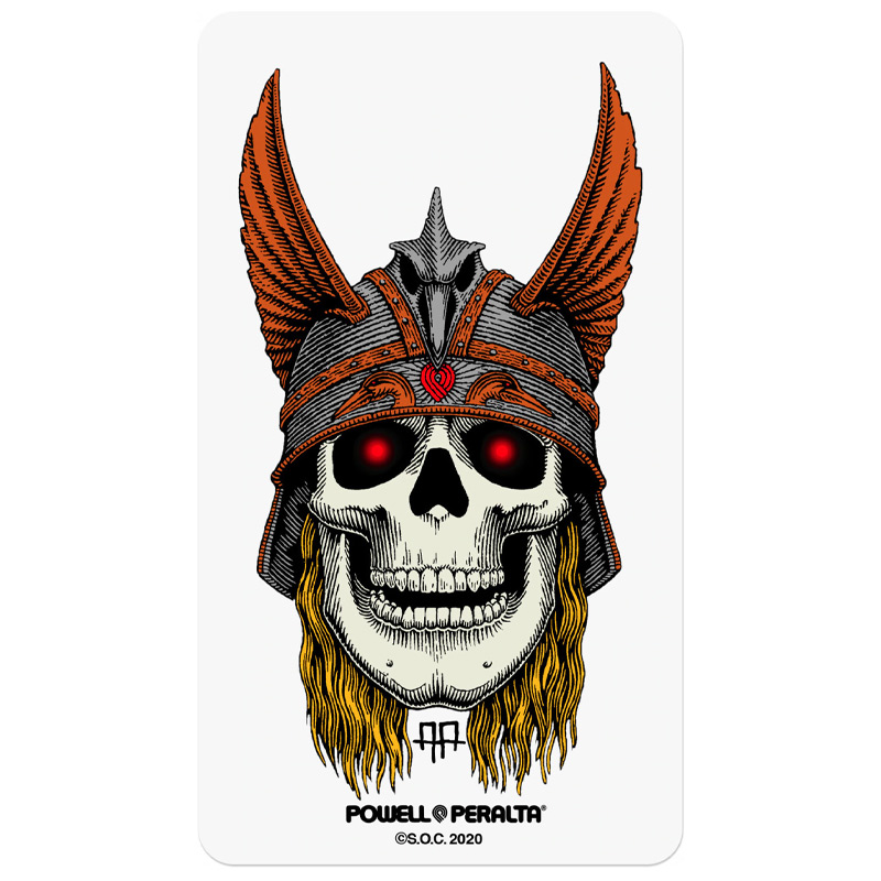 Powell Peralta Andy Anderson Skull Sticker