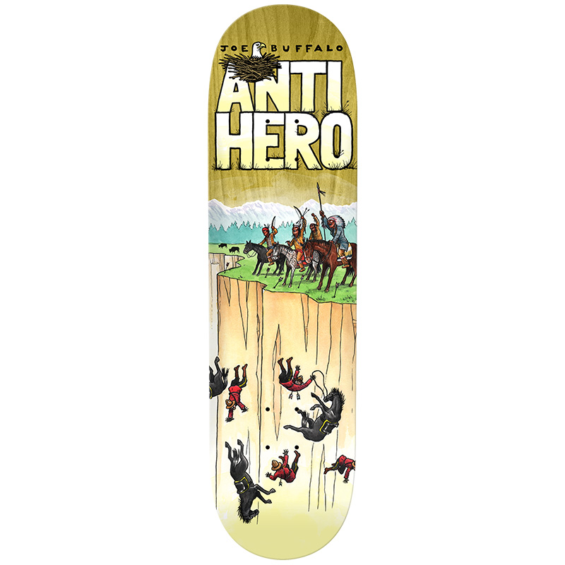 Anti Hero Joe Buffalo Skateboard Deck 8.5 Anti Hero Joe Buffalo Skateboard Deck 8.5