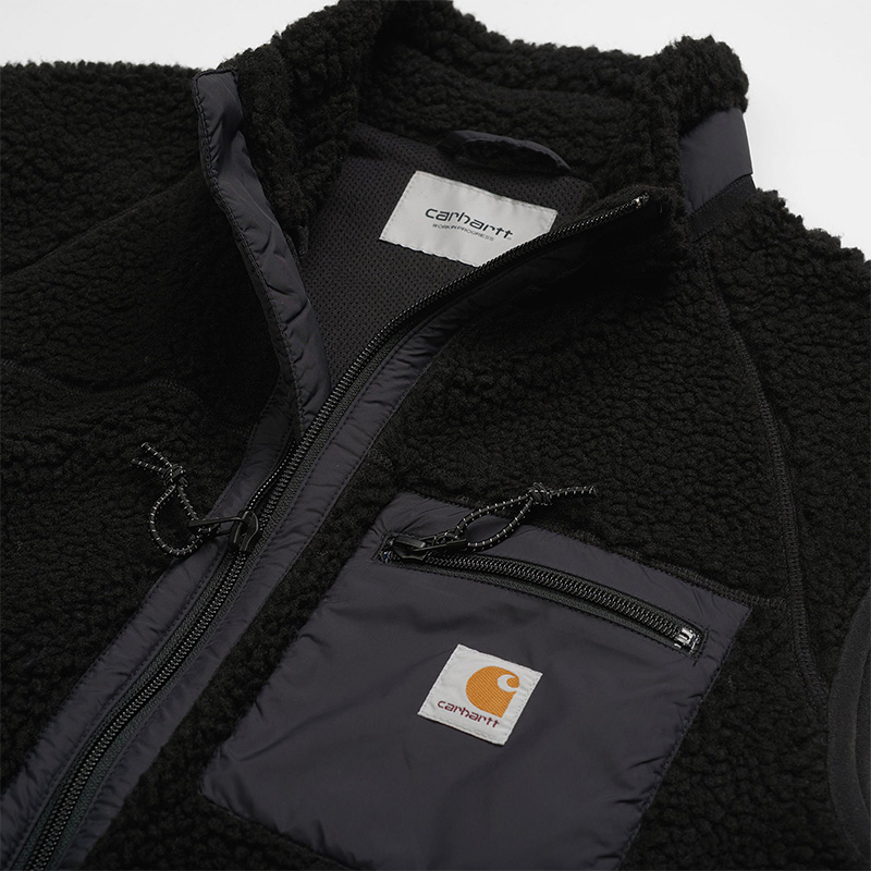 Carhartt WIP Prentis Vest Liner Jacket Black/Black Carhartt WIP Prentis Vest Liner Jacket Black/Black