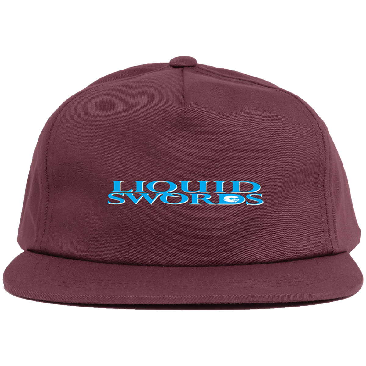 Chocolate x Interscope Liquid Swords 5-Panel Hat Wine Chocolate x Interscope Liquid Swords 5-Panel Hat Wine