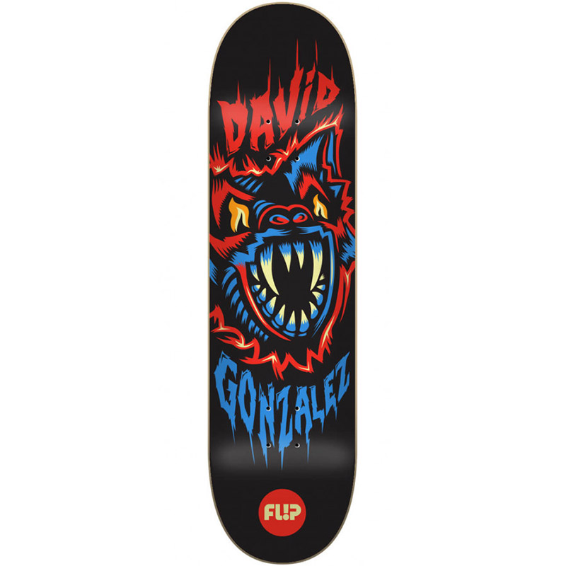 Flip Gonzales Blacklight Skateboard Deck 8.0