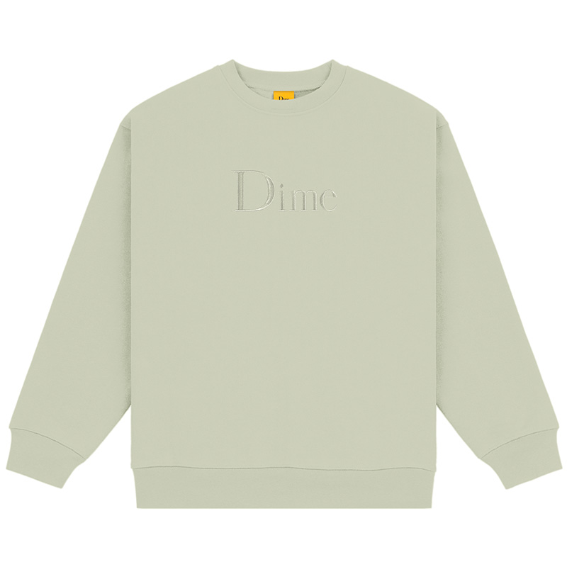 Dime Classic Logo Crewneck Sweater Clay | M | 1123606_M