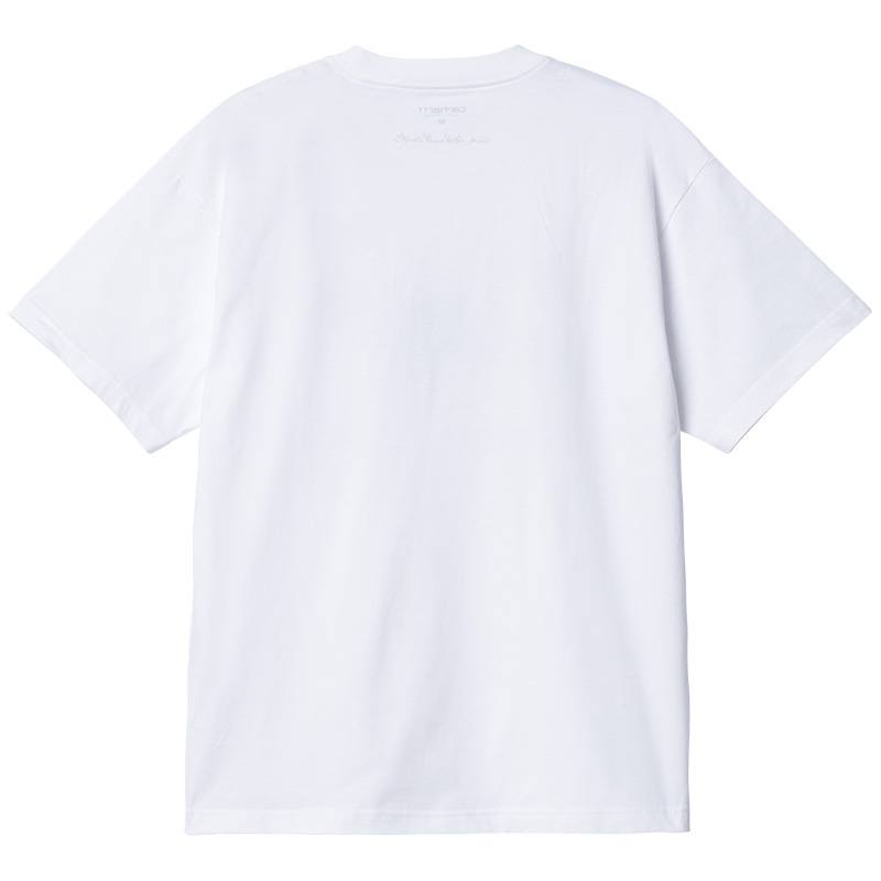Carhartt WIP Ollie Mac Huskies T-Shirt White Carhartt WIP Ollie Mac Huskies T-Shirt White