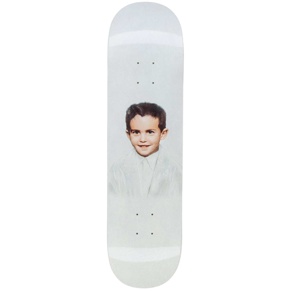 Fucking Awesome Dylan Rieder White Dipped Skateboard Deck -Shape 1- 8.25