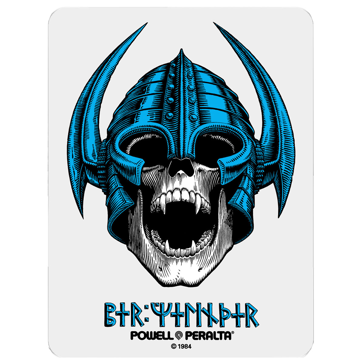 Powell Peralta Per Welinder Nordic Skull Sticker 6 inch Powell Peralta Per Welinder Nordic Skull Sticker 6 inch