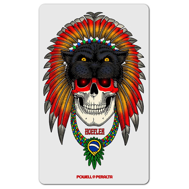 Powell Peralta Kelvin Hoefler Skull Sticker Powell Peralta Kelvin Hoefler Skull Sticker