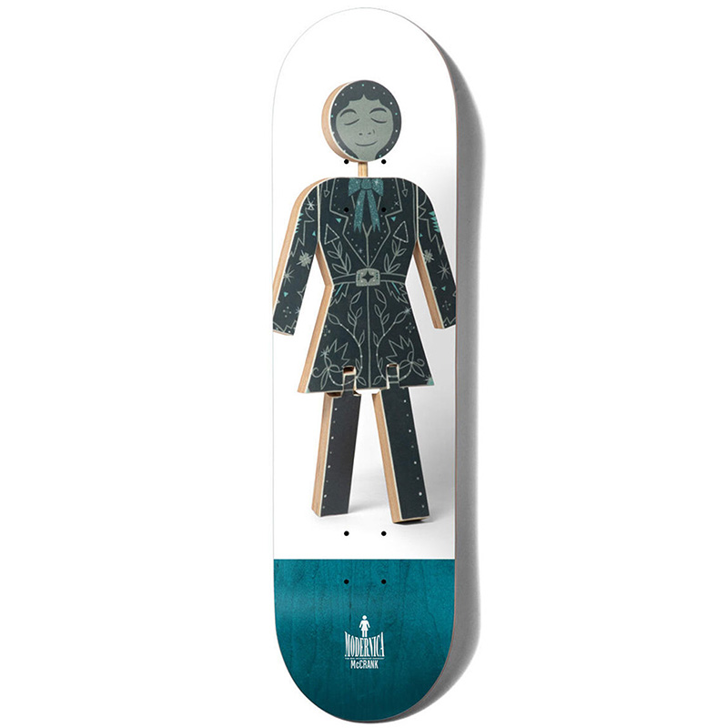 Girl McCrank Modernica OG Skateboard Deck 8.375