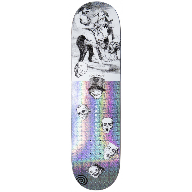 Madness Trey Beast Super Sap R7 Skateboard Deck Wood/Holographic 8.25 Madness Trey Beast Super Sap R7 Skateboard Deck Wood/Holographic 8.25