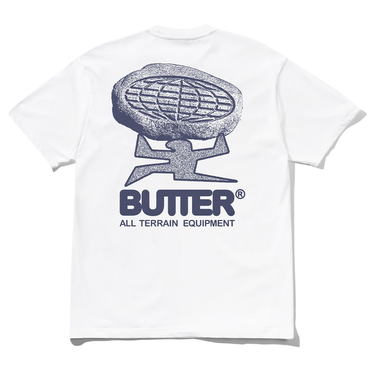 Butter Goods Terrain T-shirt White Butter Goods Terrain T-shirt White