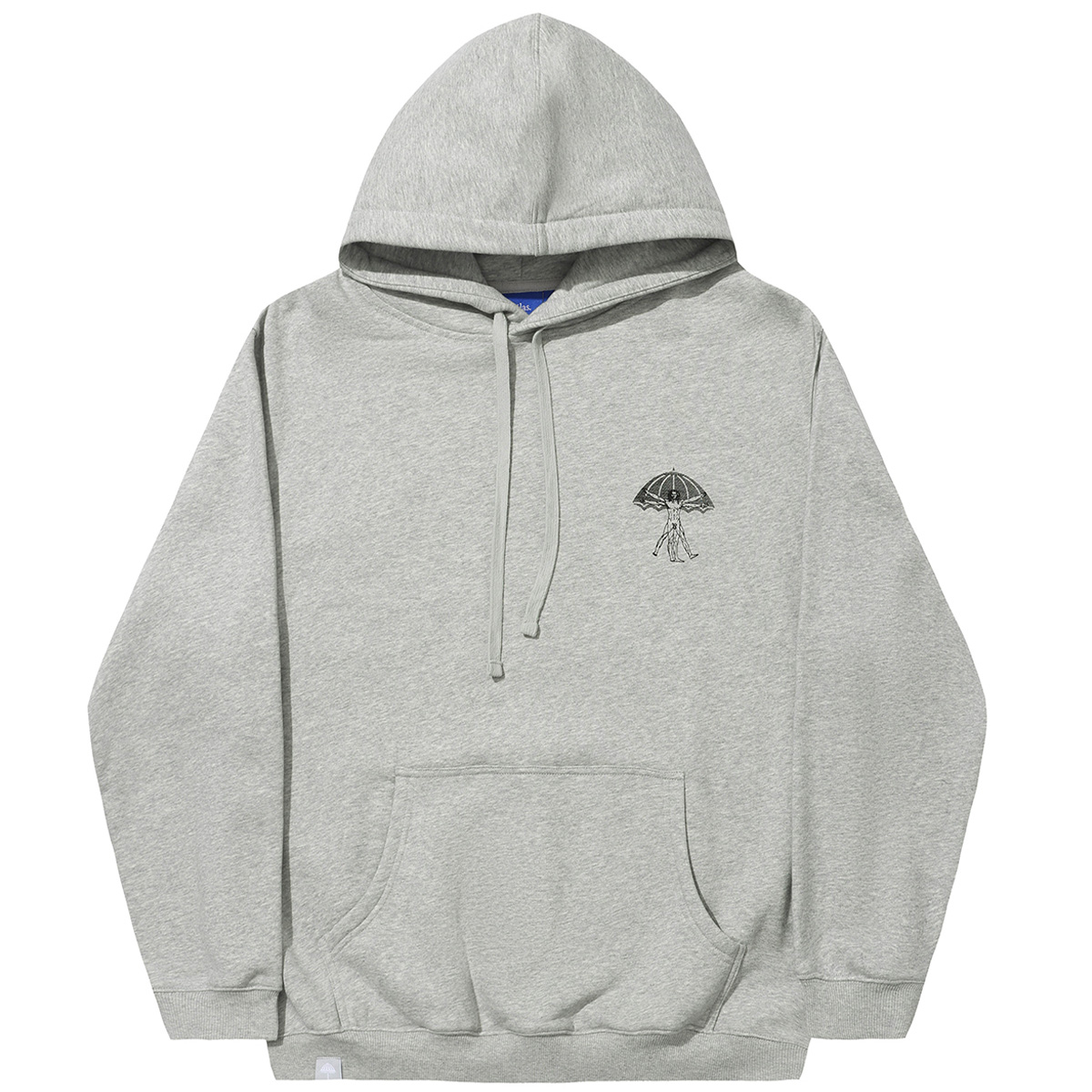 Helas Vitruve Hooded Sweater Heather Grey Helas Vitruve Hooded Sweater Heather Grey