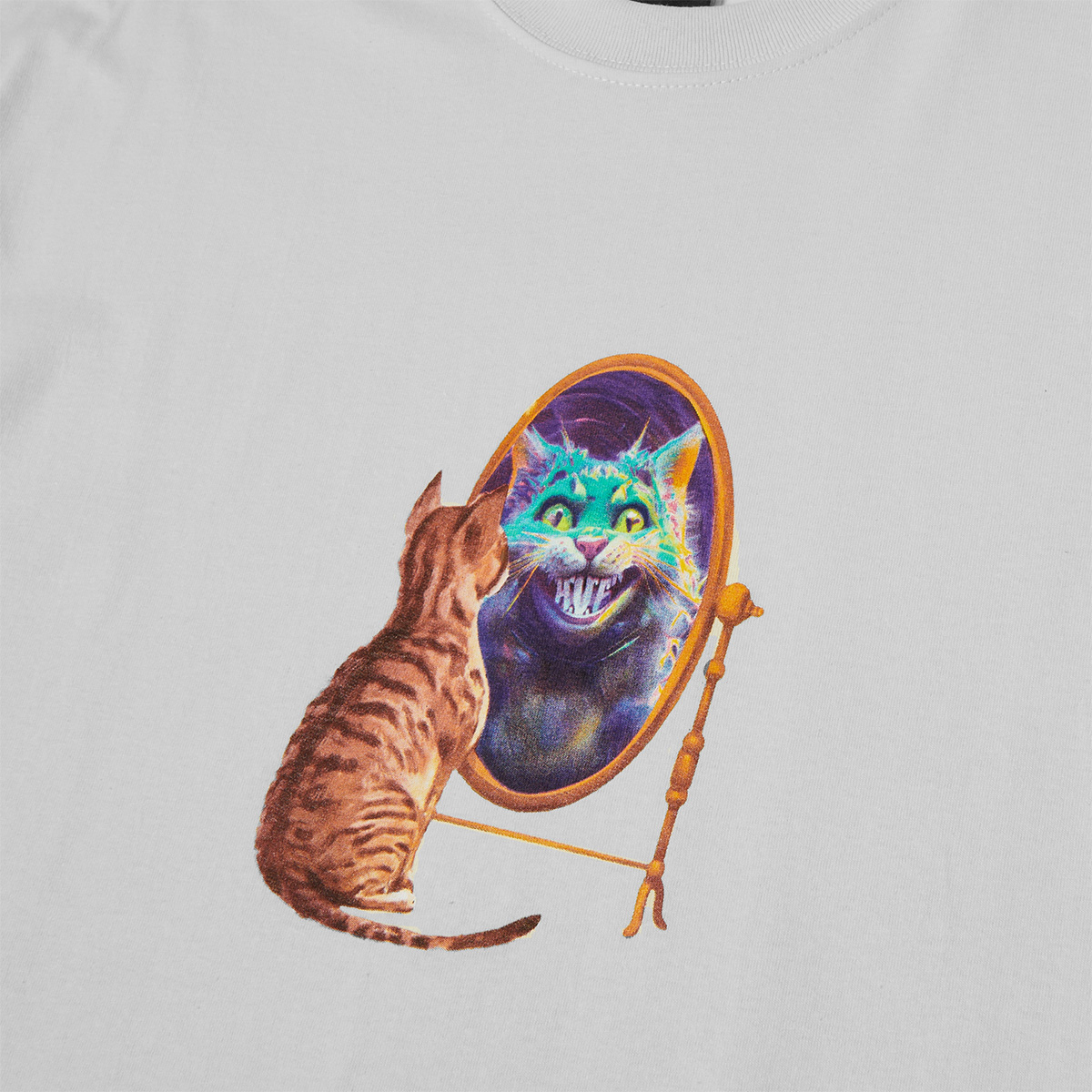 HUF Mirror T-Shirt White HUF Mirror T-Shirt White