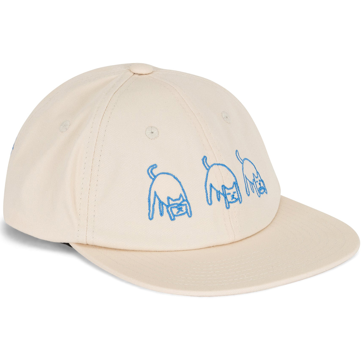 RIPNDIP Blonded Strapback Cap Off White RIPNDIP Blonded Strapback Cap Off White