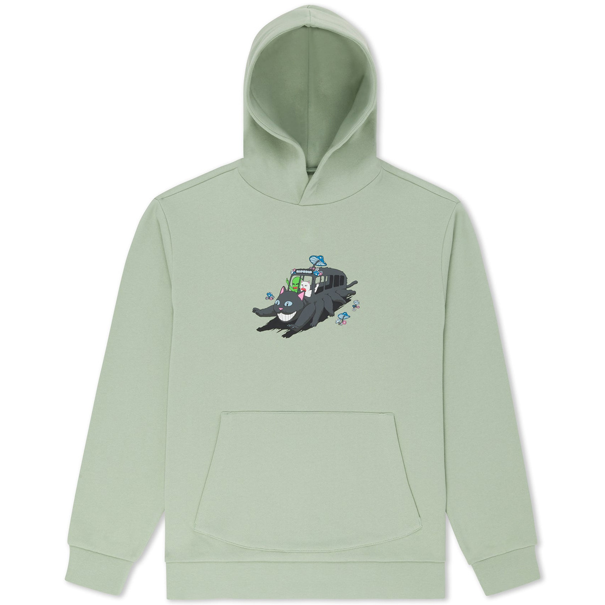 RIPNDIP Adventure Bus Hoodie Sage RIPNDIP Adventure Bus Hoodie Sage