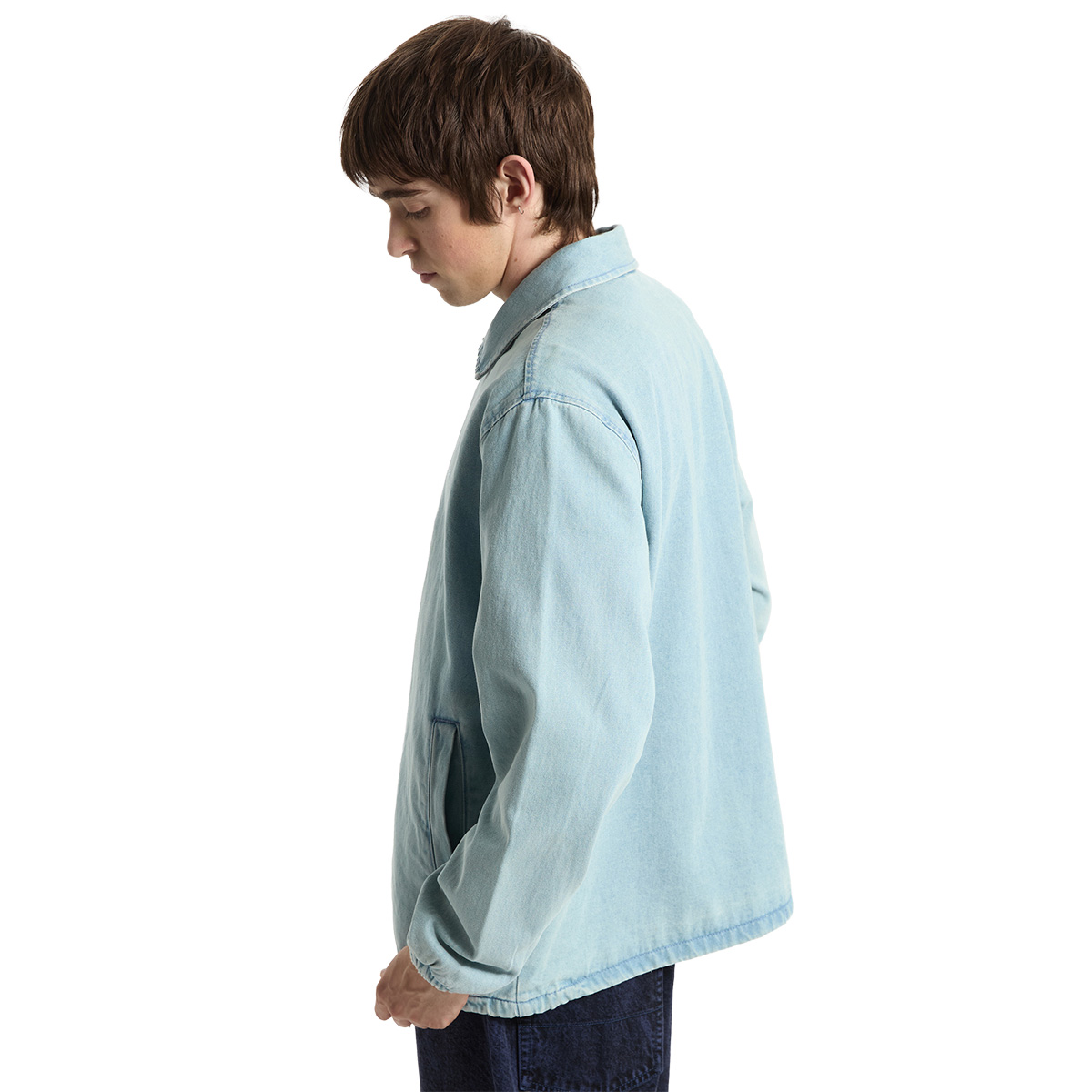 Vans Denim Torrey Coaches Jacket Light Stonewash