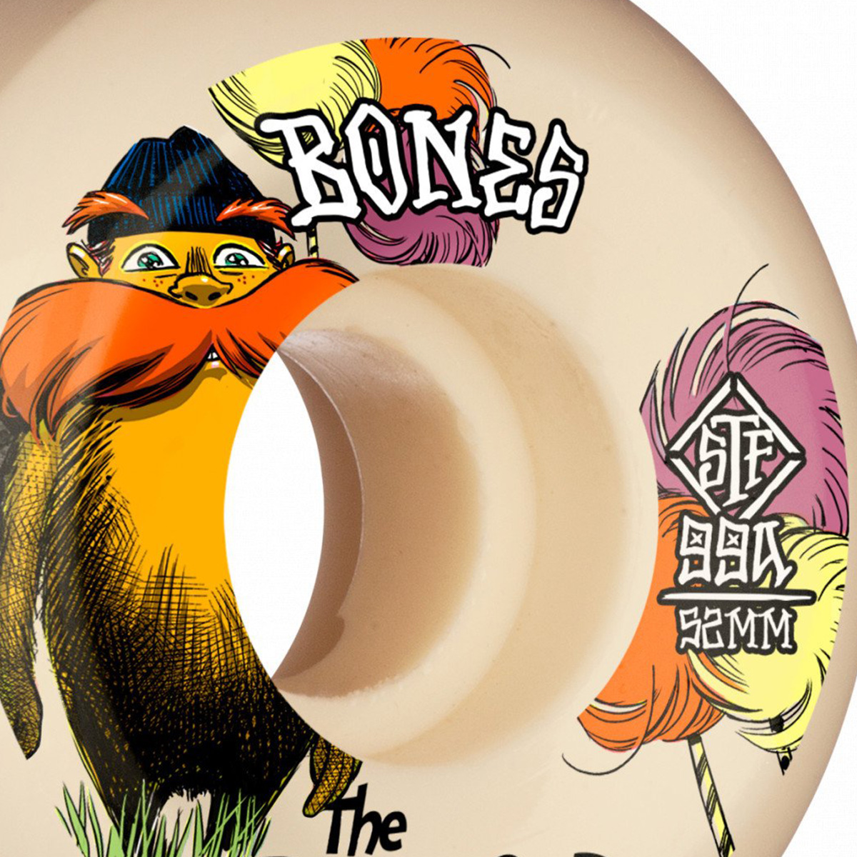 Bones STF The Greenwood Sidecut Wheels 99A 52mm