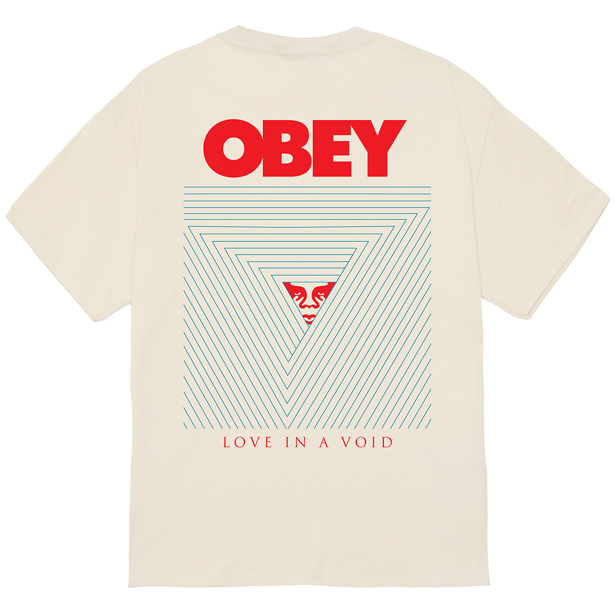Obey Love In A Void T-Shirt Cream