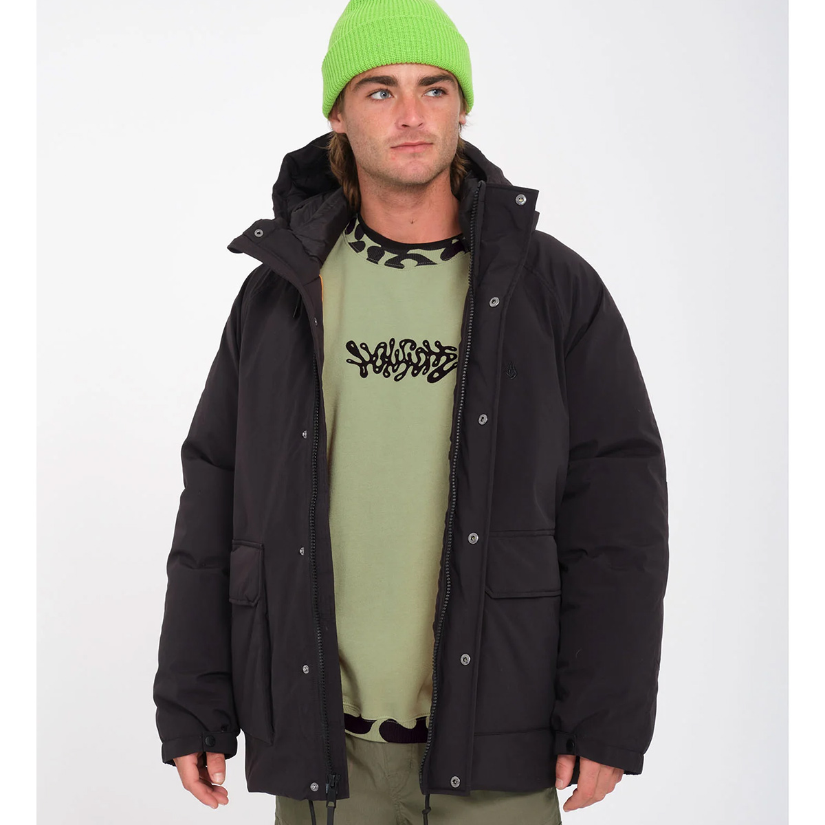 Volcom Northernman 10K Jacket Black Volcom Northernman 10K Jacket Black