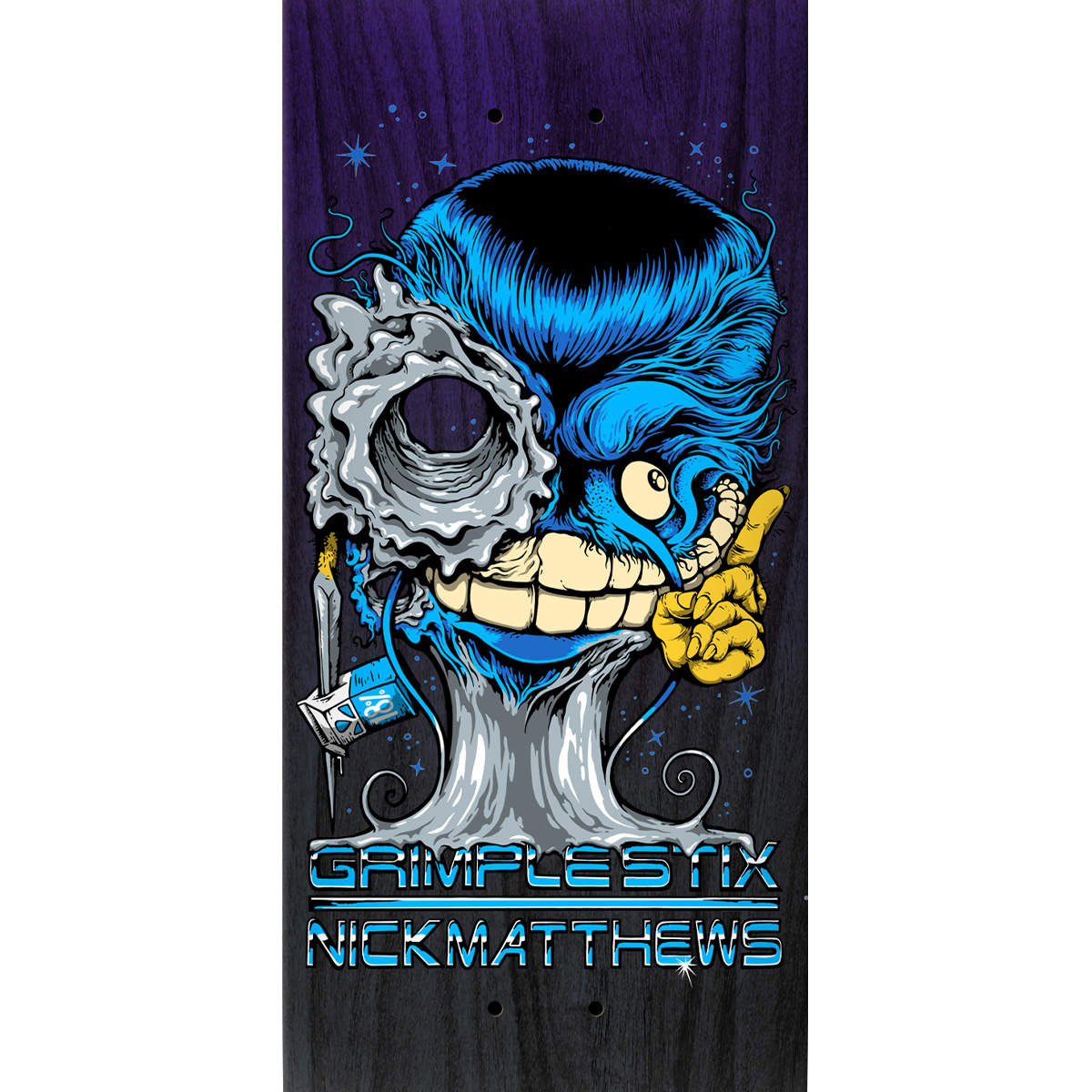 Anti Hero Grimplestix Matthews Grimplenator Skateboard Deck 8.5